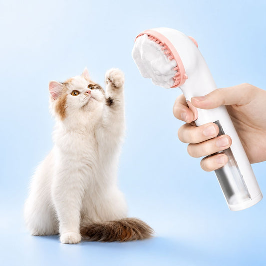 3-in-1 UV Sterilizing Pet Steam Brush